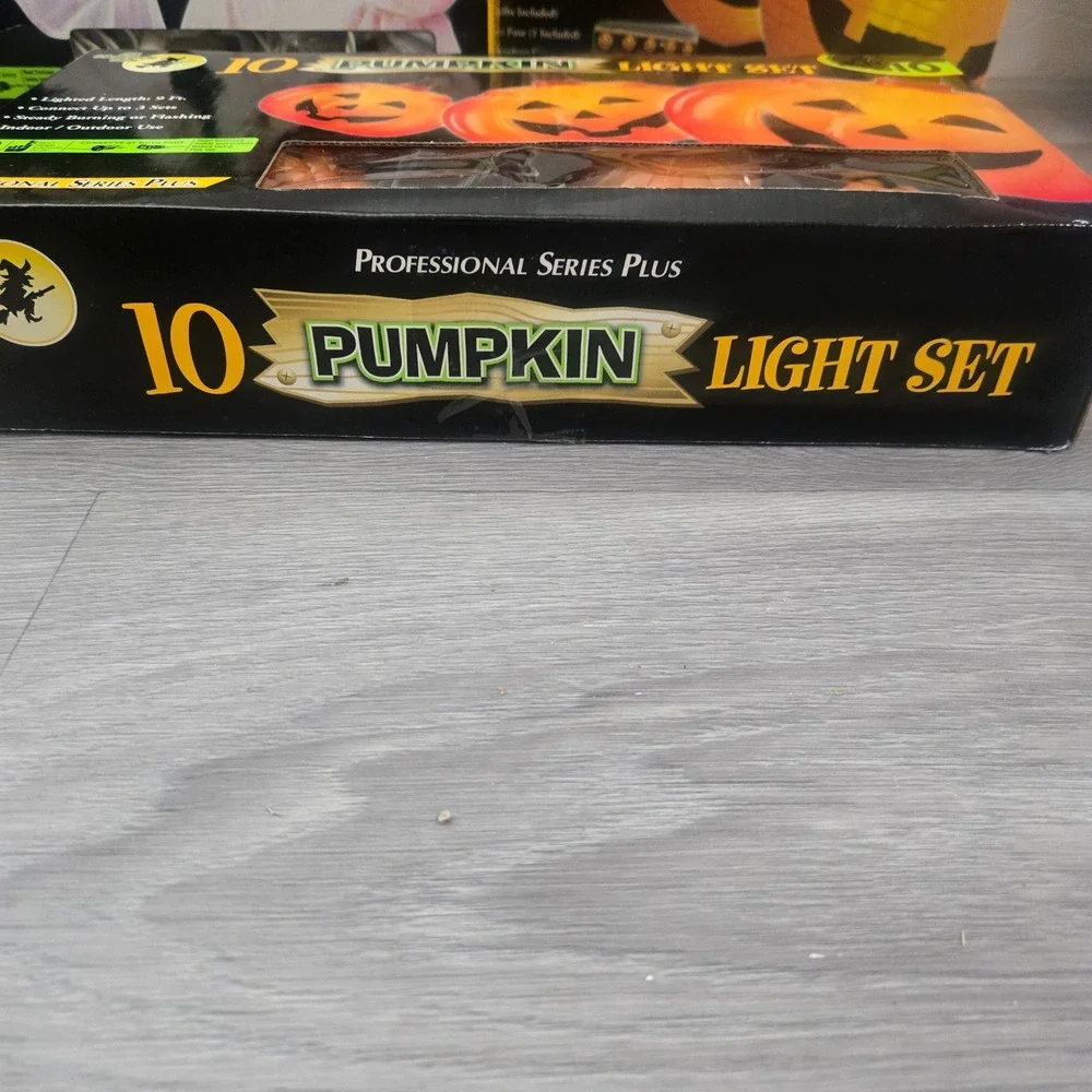 Vintage All Hallows Eve Halloween Light 5 Mix Sets Bundle Decor Pumpkins & Ghost
